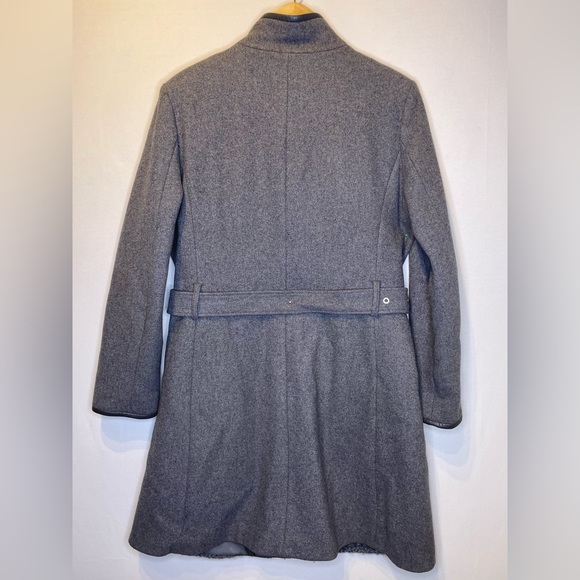Vince Camuto XL Wool Blend Boulce Belted Winter Coat Gray - Picture 8 of 11